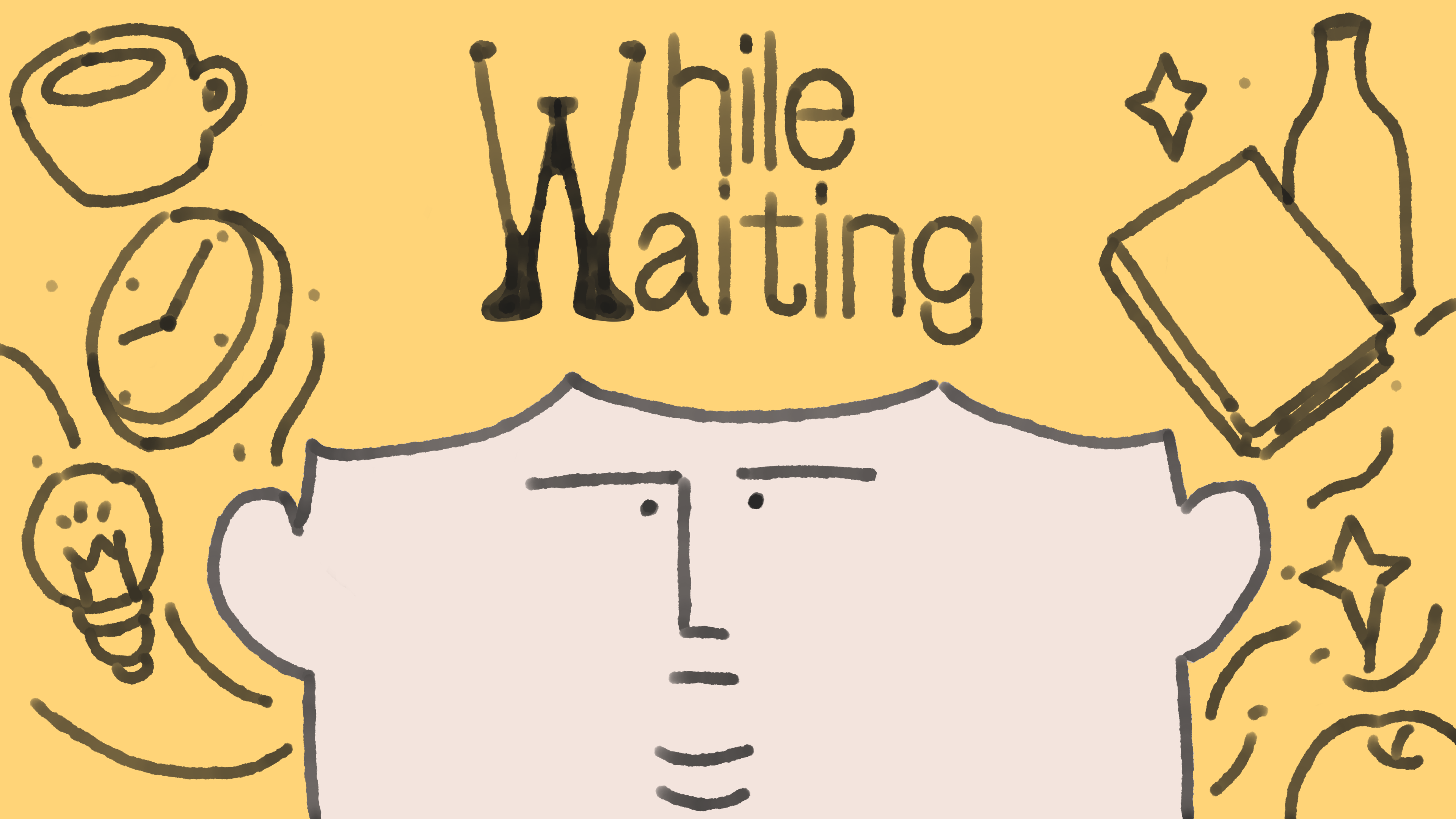 While Waiting is now available on Steam!